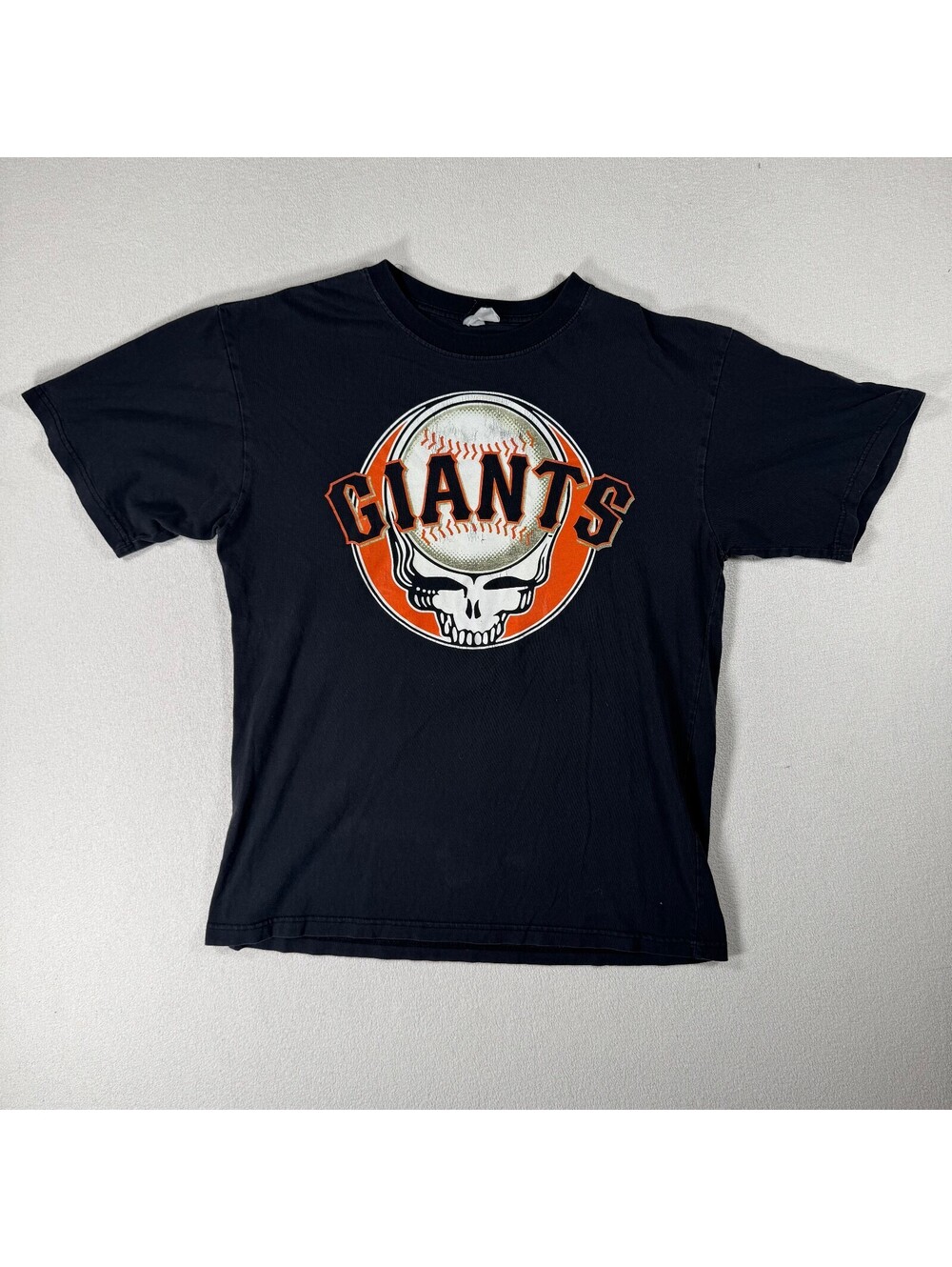 Vintage 90s San Fransisco Giants MLB Grateful Dead Skull Dead Head Grahic Tee